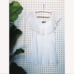 Sheer Off the Shoulder Plus Size Top or S Dress